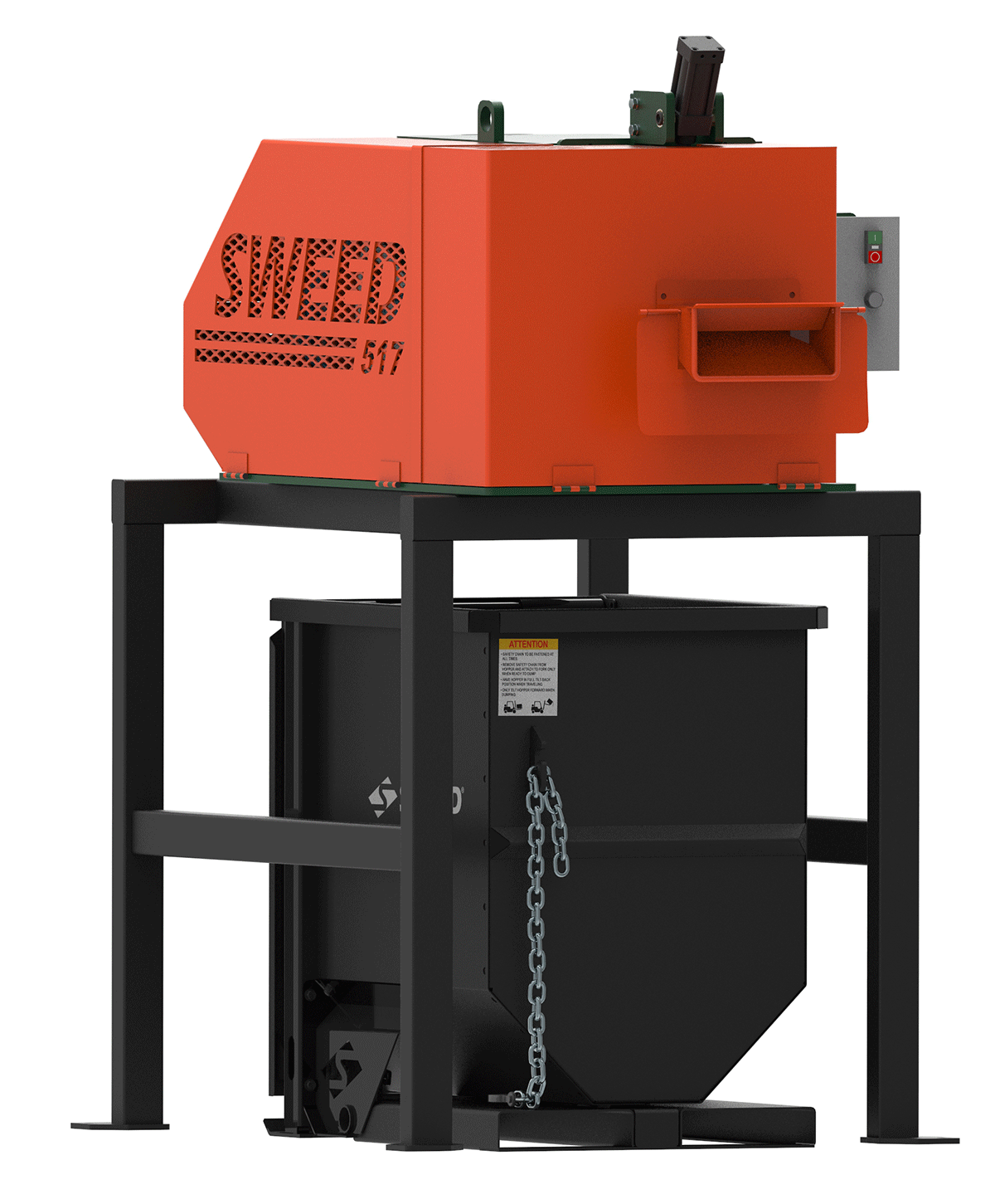 Sweed Model 517 XHD baling wire chopper