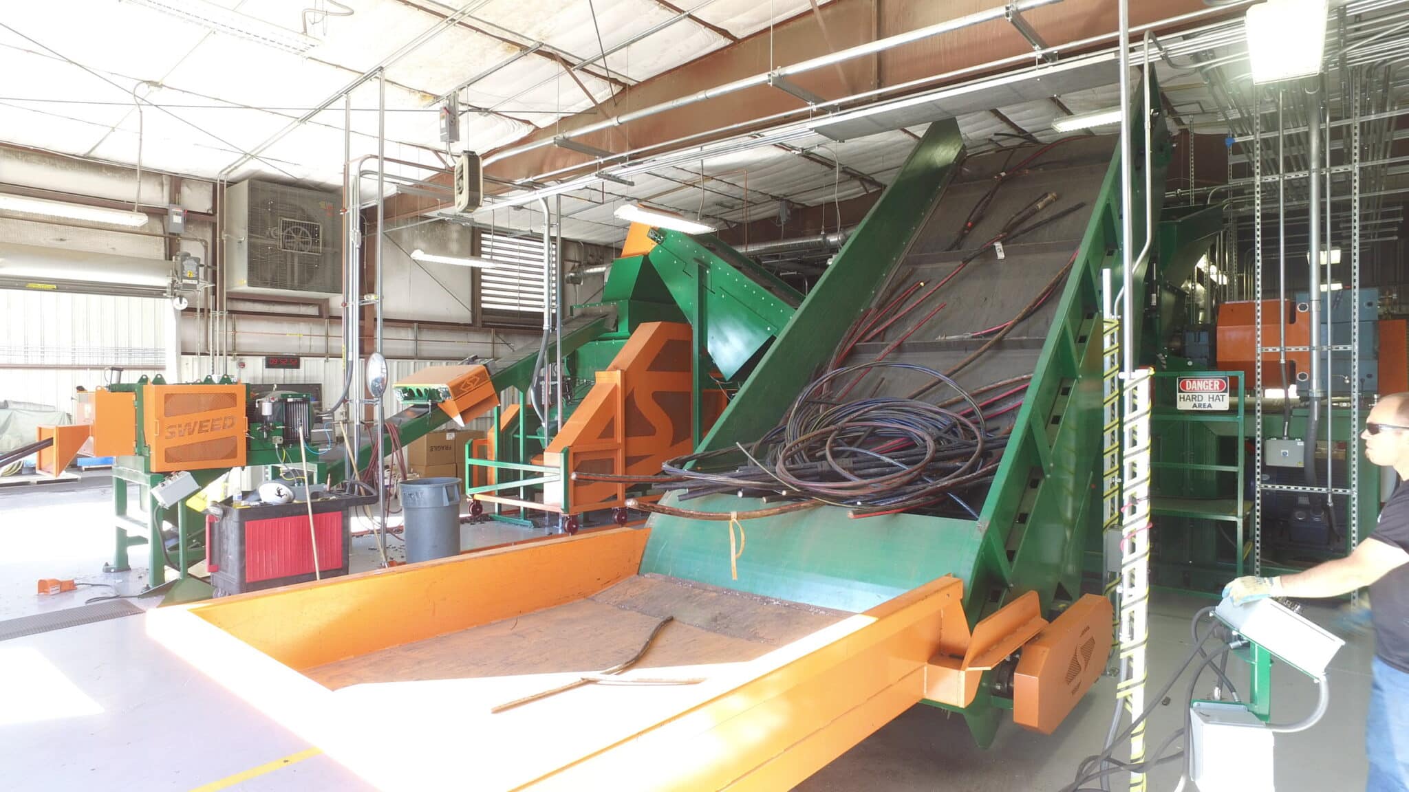 Shredder Ragger Wire Maximizing Revenue and Efficiency: SRP's Upgraded Wire Chopping Line