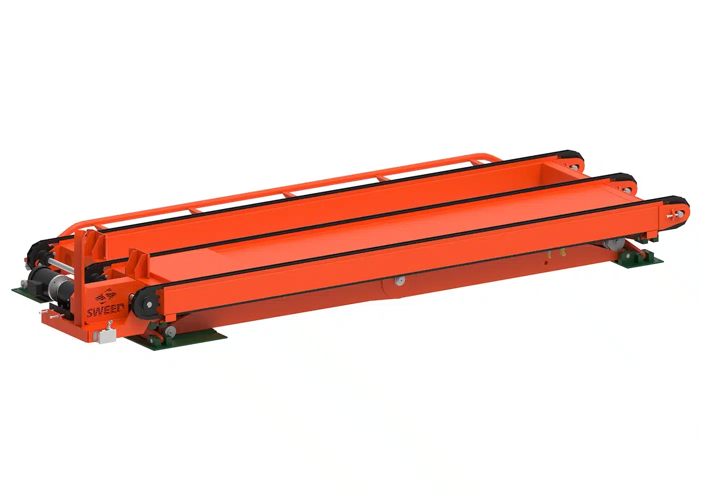 SWEED Giant Hoist 25,000 lb hydraulic lift for veneer material handling