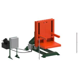 SWEED rotating bundle turner for compact material handling