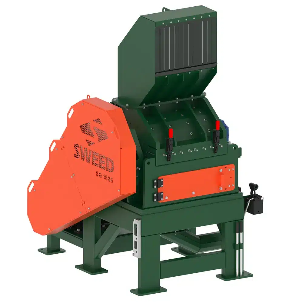 SWEED SG1826 copper recycling granulator for wire and cable processing