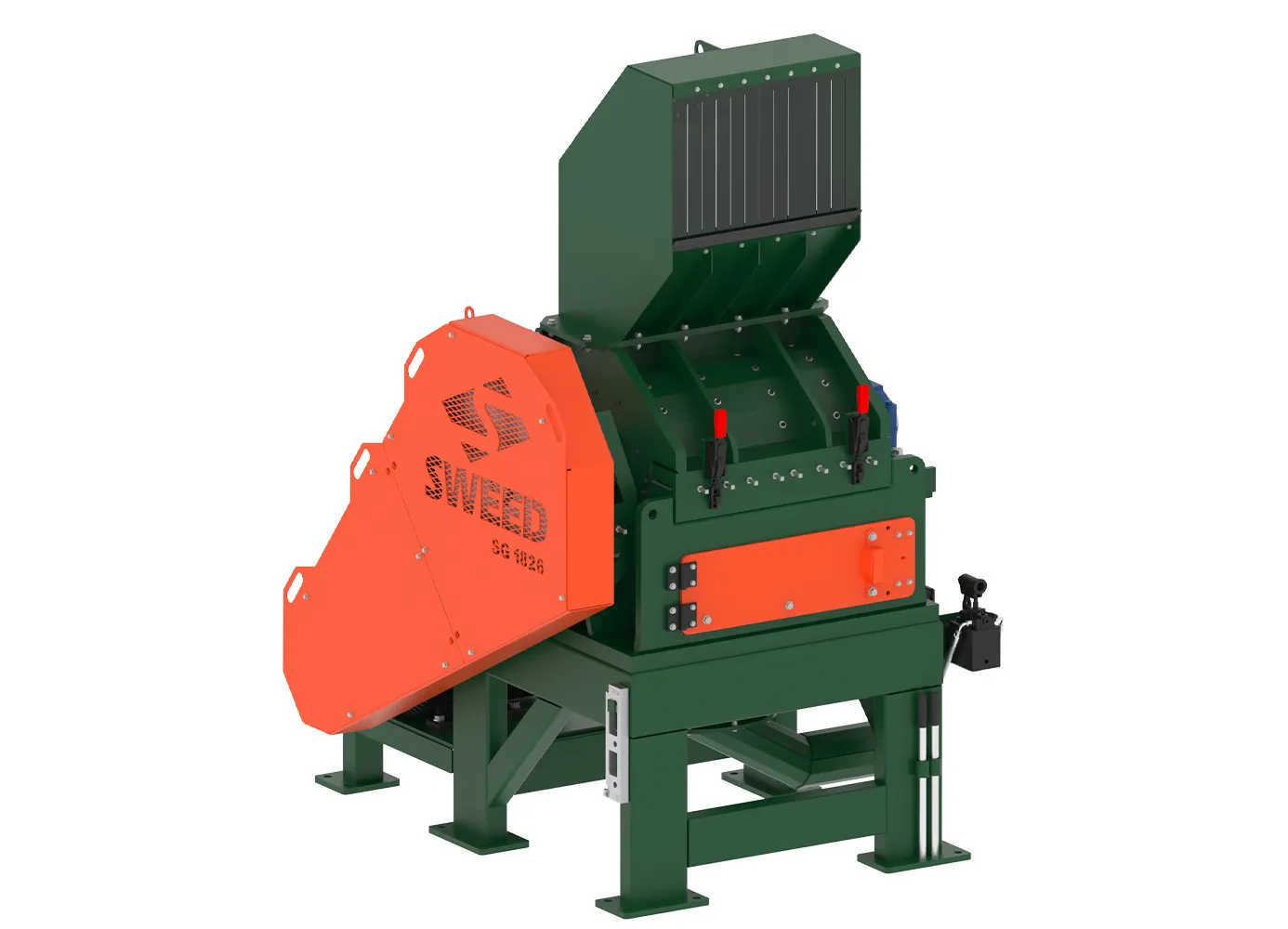 SWEED SG1826 copper recycling granulator for wire and cable processing