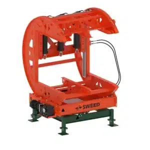 SWEED rotating C-Turner for same-side loading and unloading