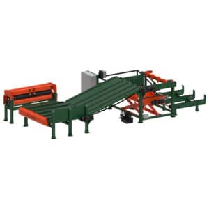 SWEED strip stacker for efficient green-chain processing
