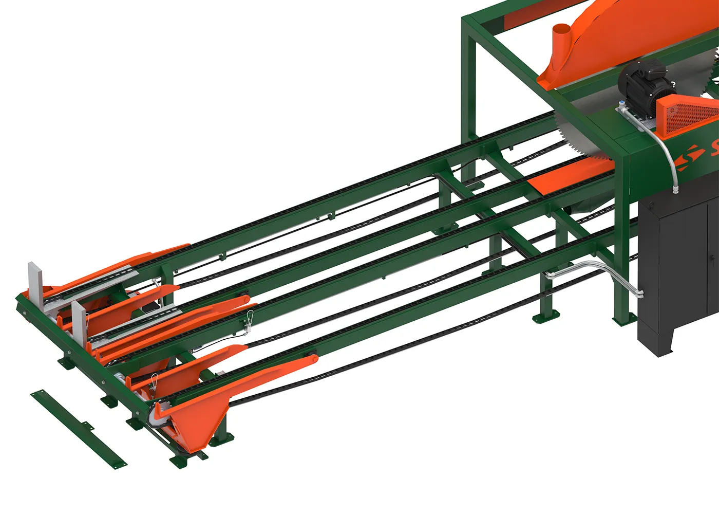 SWEED heavy-duty chain conveyors for material handling