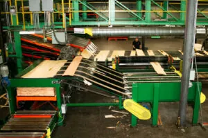 SWEED strip stacker for efficient green-chain processing